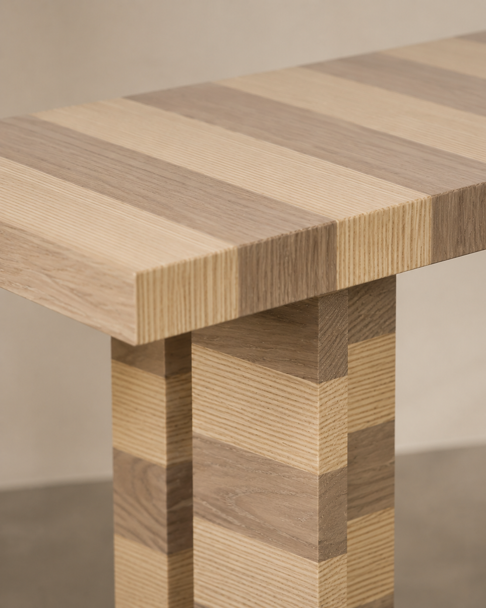 Thumbnail: Axis Console Oak & Walnut
