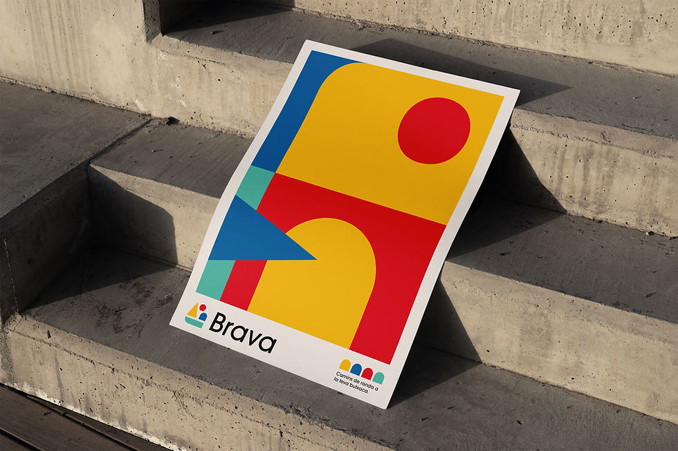 Free Poster on a Stairs Mockup.jpg