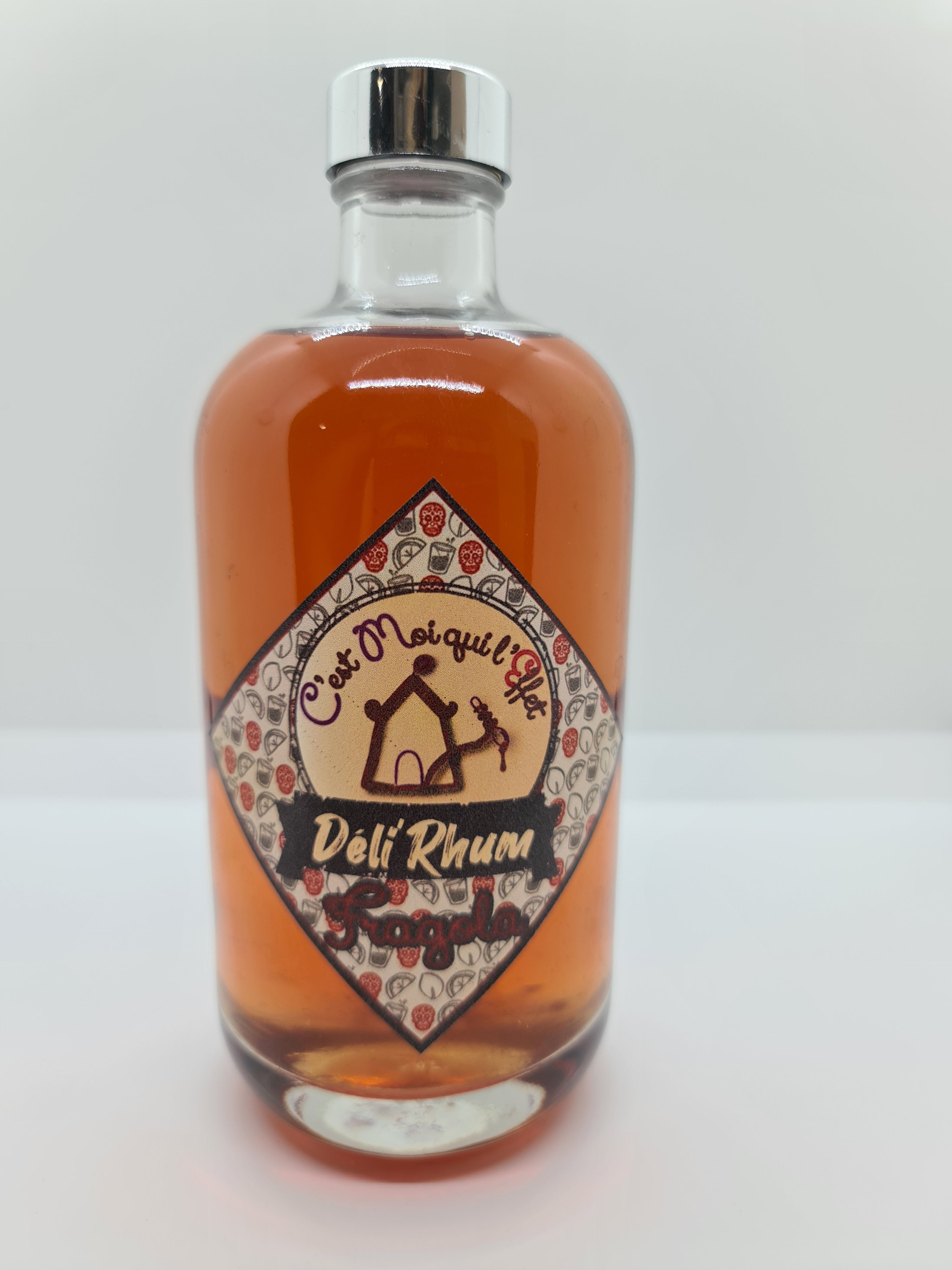 Déli'Rhum Fragola (rhum blanc infusé) 37.5°