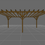 Thumbnail: Oak Flat Roof Pergola| 100mm | 3m x 6m