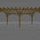 Thumbnail: Oak Flat Roof Pergola| 100mm | 2.5m x 5.5m