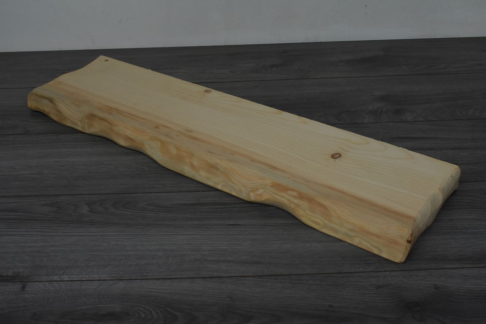 Curved Pine Shelf