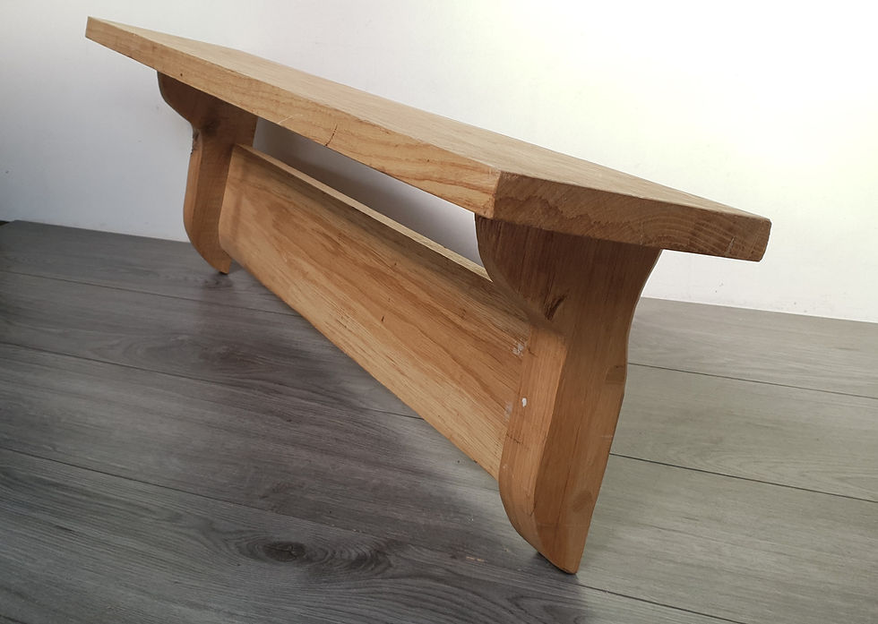 Thumbnail: Decorative Oak Handcrafted Shelf