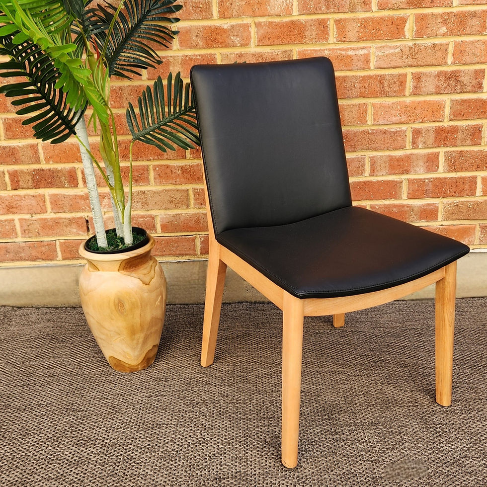 Thumbnail: Barcelona Leather Dining Chair