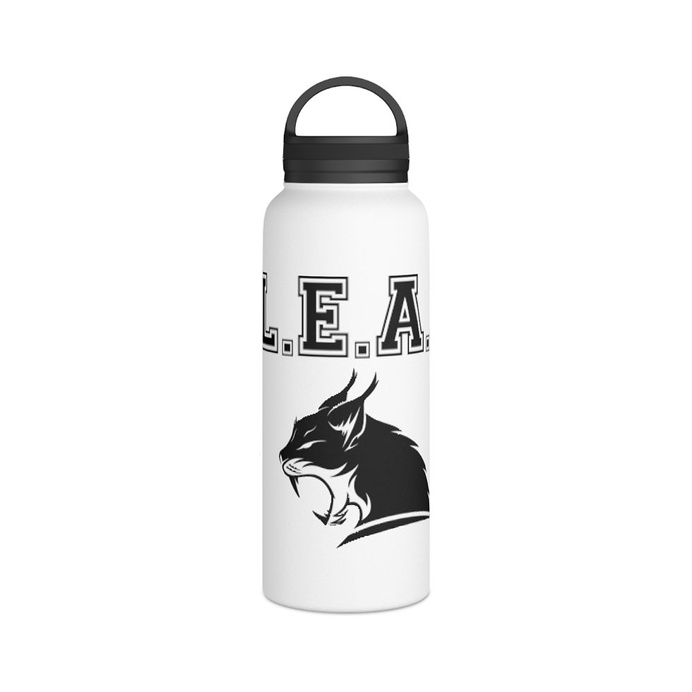 Thumbnail: Stainless Steel Water Bottle, Handle Lid