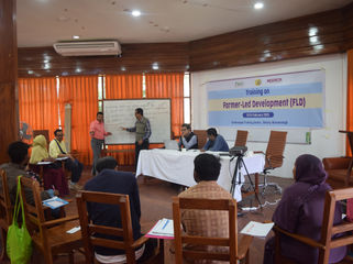 Training on Farmer-Led Development (FLD)