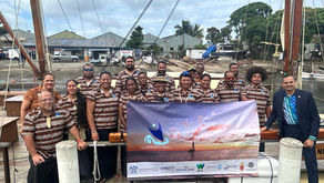 Pacific crew of the Wansolwara Voyage