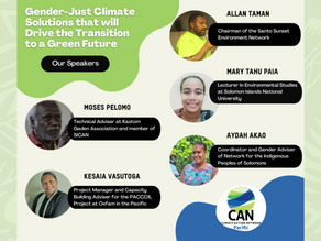 Regional Climate Change CSOs Discuss Gender-Just Solutions to the Climate Crises
