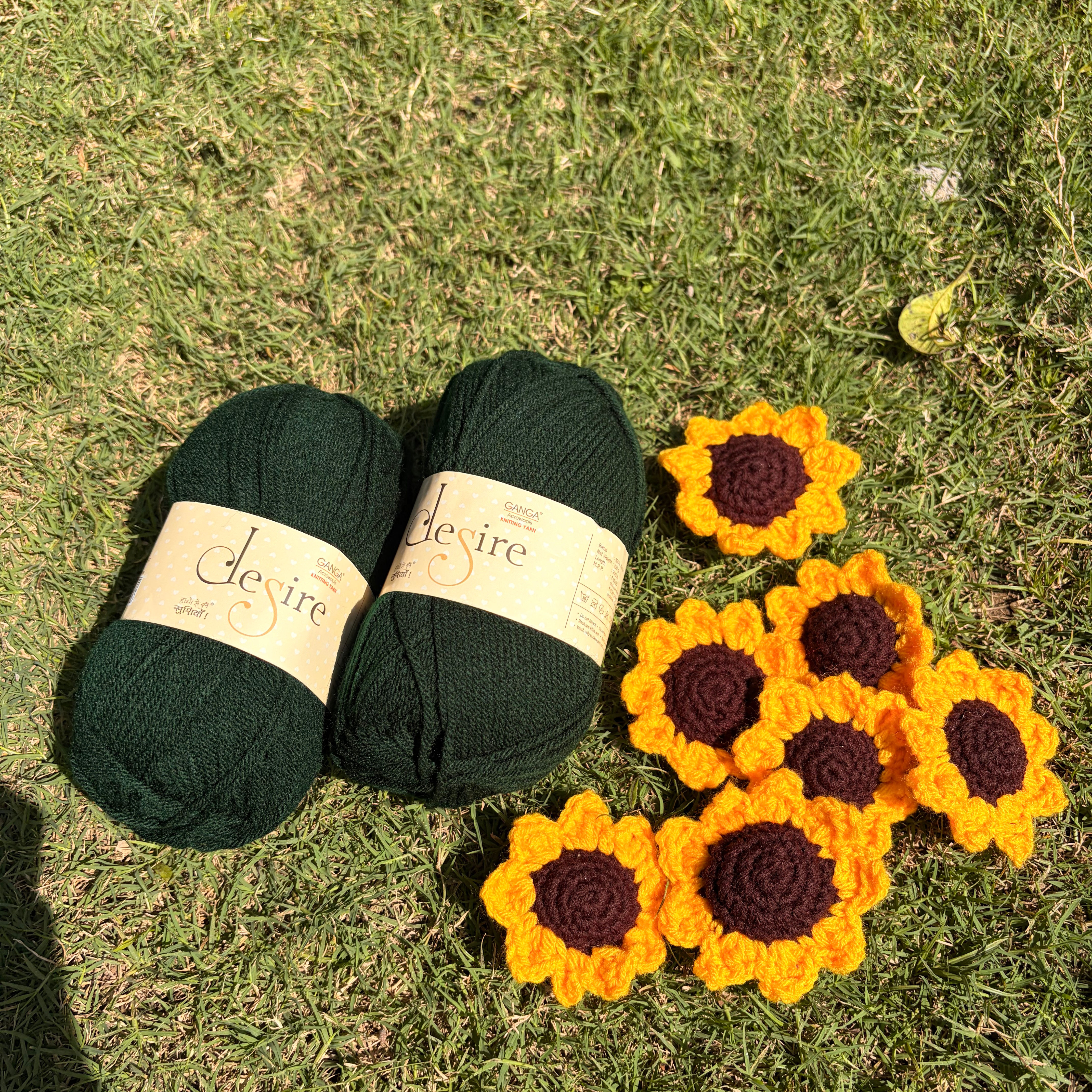 Sunflower Blanket Kit