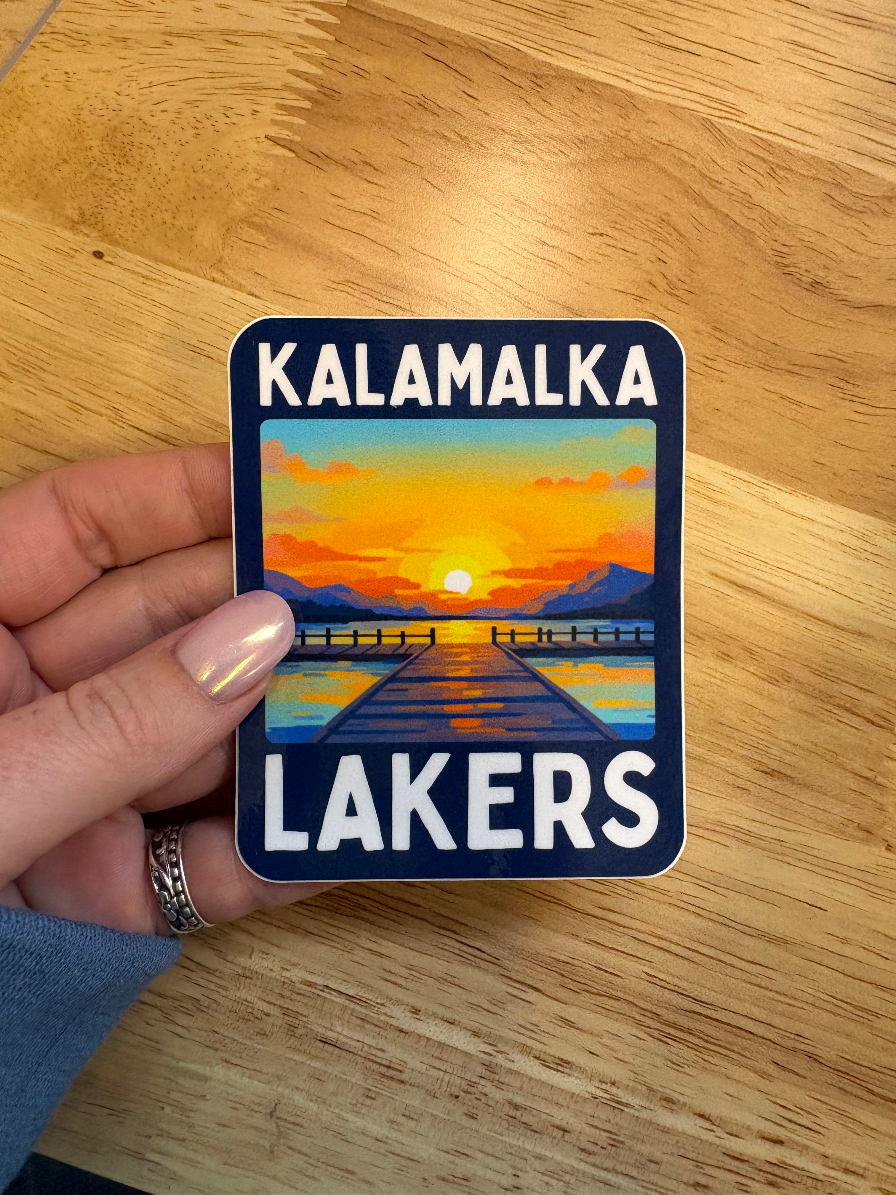Kal Sunset Sticker