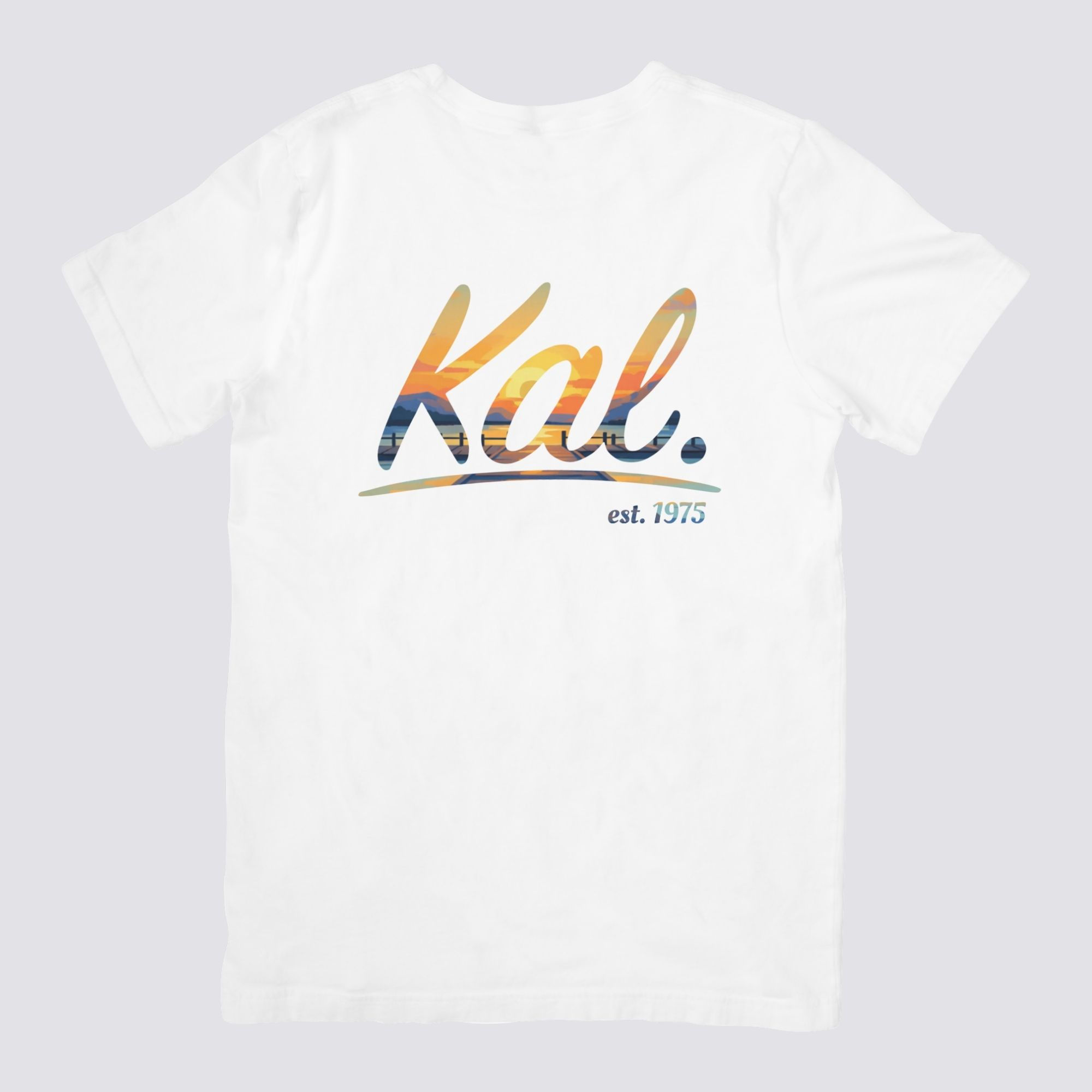 White T-Shirt with Design