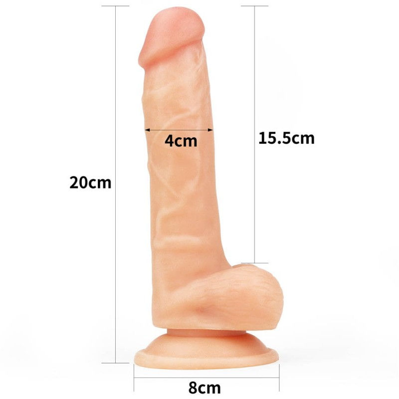 Μικρογραφία: 2 σε 1 Γυναικείο Strap-on Ζώνη και Dildo "Ingen" (20cm/4cm)
