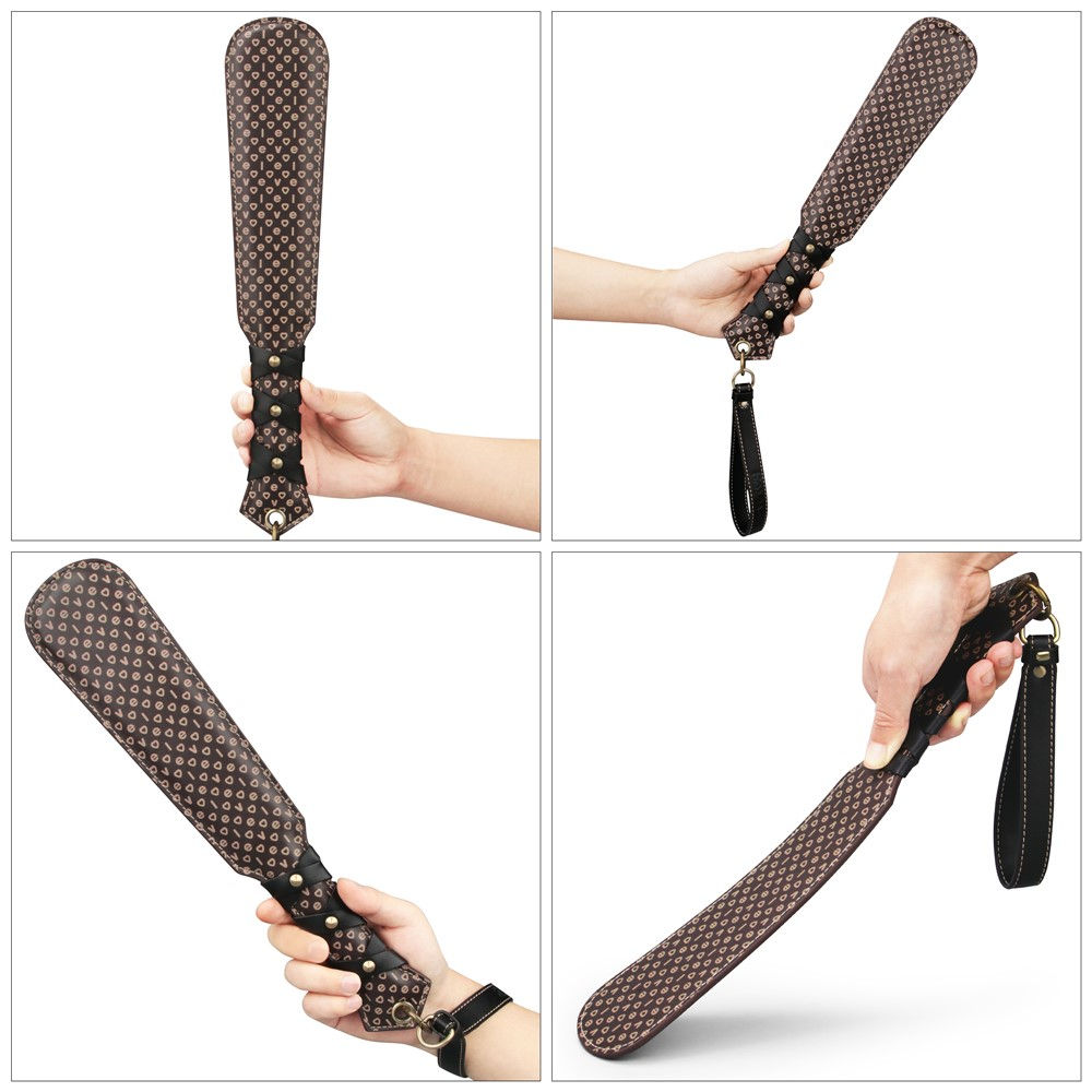 Δερμάτινο Paddle Lovetoy Rebellion Reign Love (38 cm)