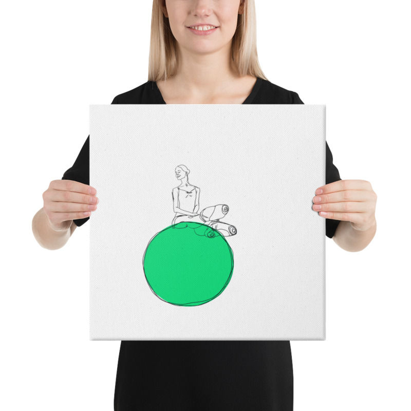 Thumbnail: CIRCLE27 canvas print