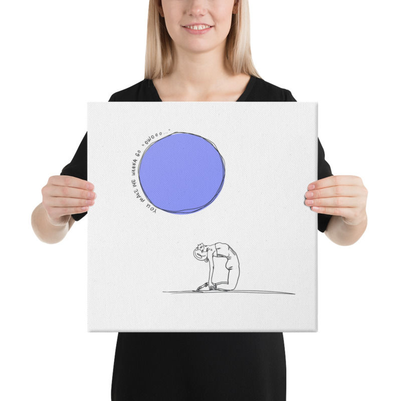 Thumbnail: OWHOO canvas print