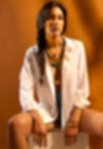 Buste de femme avec bijoux