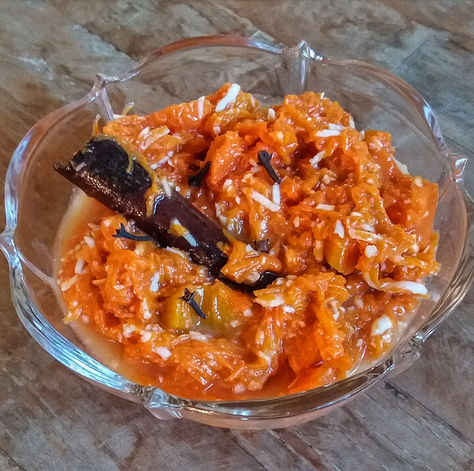 FESTA JUNINA LOW CARB - Doce de abóbora com coco