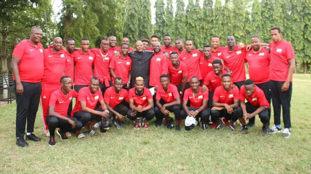 BURUNDI / FOOTBALL : LE CHEF DE L'ETAT RENCONTRE L'EQUIPE NATIONALE