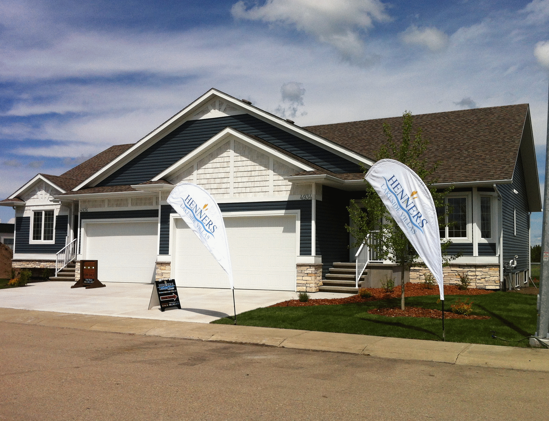 50 plus community in Central Alberta, safe, new, beautiful homes for seniors