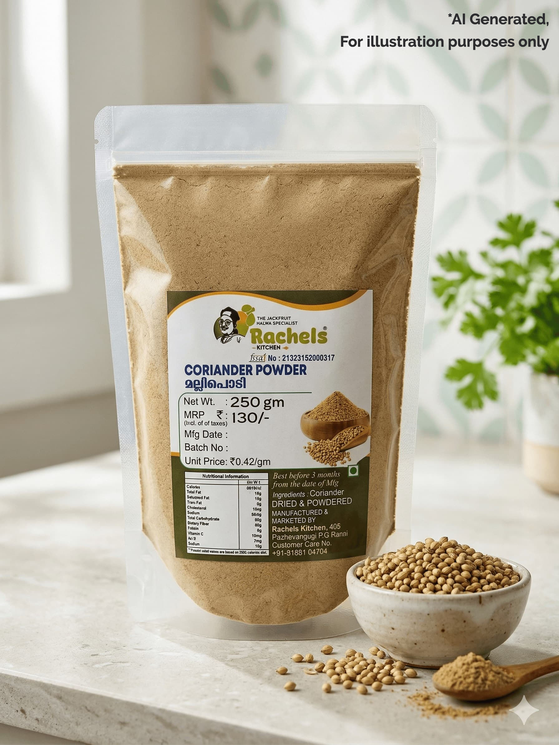 Coriander Powder (മല്ലി പൊടി)