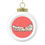 Thumbnail:  Christmas Ball Ornament with Fun Designs, Holiday Decoration,