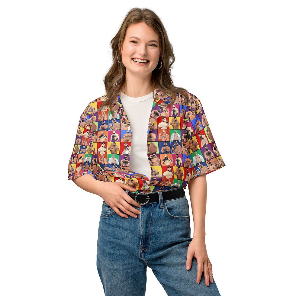 Thumbnail: Unisex button shirt