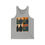 Thumbnail: Retro Pop Art Couples Tank Top — Vintage Silhouette Love Graphic