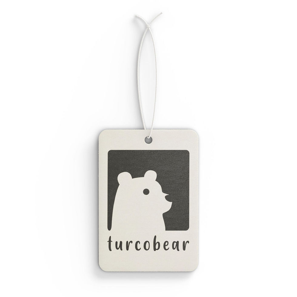 Bear-Themed Car Air Freshener, Cute Car Decor, Gifts for Animal Lovers,