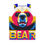 Thumbnail:  Bear Basketball Jersey, AOP Sports Shirt, Trendy Activewear, 