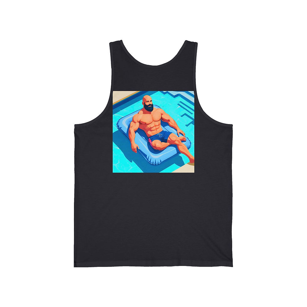 Thumbnail: Chill Vibes Tank Top - Relaxation, Summer Style, Beach Wear, 