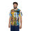 Thumbnail: Vibrant Giraffe Print Sports Jersey, Fun Casual T-Shirt, 