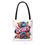Thumbnail: Playful Bear Tote Bag, Eco-Friendly Beach Bag, Cute Shopping Tote, 