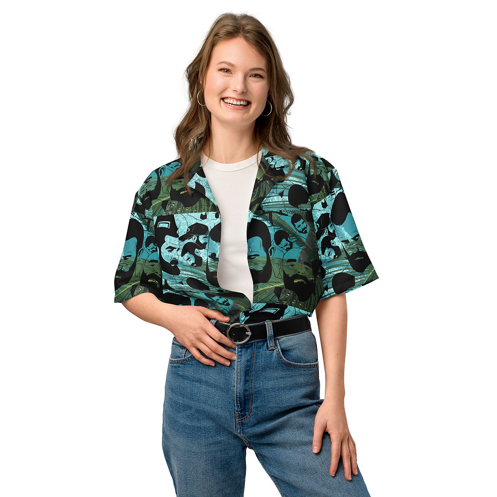 Thumbnail: Unisex button shirt