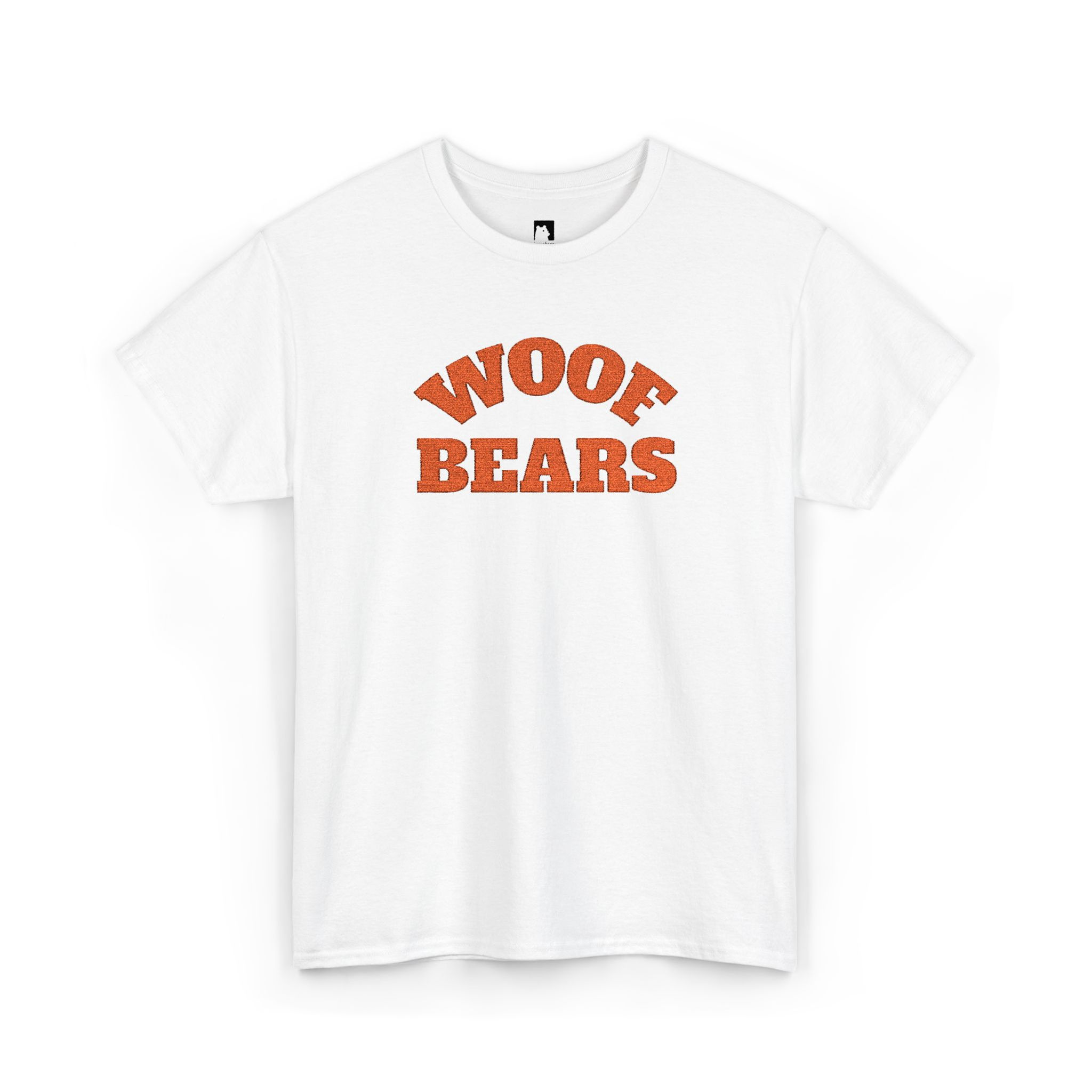 Woof Bears Unisex Heavy Cotton Tee - Fun Pet Lover Shirt, Casual Wear, 