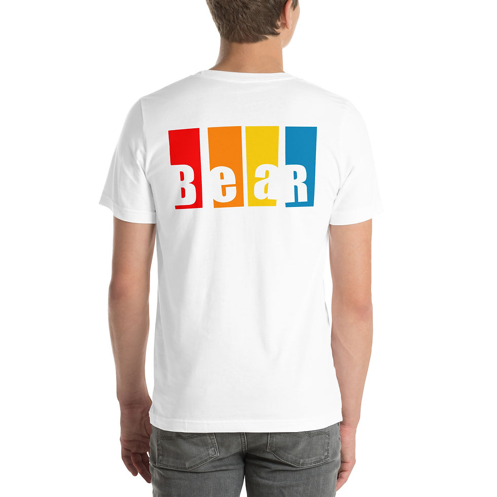 Thumbnail: Unisex  Colorful Bear t-shirt