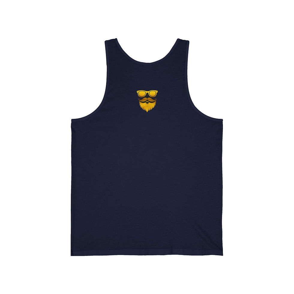 Thumbnail: Beard & Sunglasses Tank Top, Funny Summer Shirt, Beach Wear,