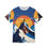 Thumbnail: Mountain Adventure Graphic Tee | Unisex Cut & Sew AOP Shirt, 