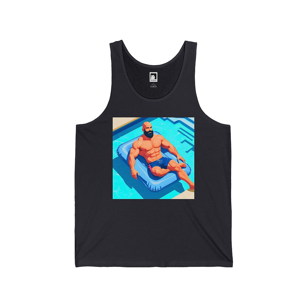 Thumbnail: Chill Vibes Tank Top - Relaxation, Summer Style, Beach Wear, 