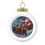 Thumbnail:  Christmas Ball Ornament with Fun Designs, Holiday Decoration,