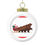Thumbnail: Christmas Ball Ornament with Fun Designs, Holiday Decoration,