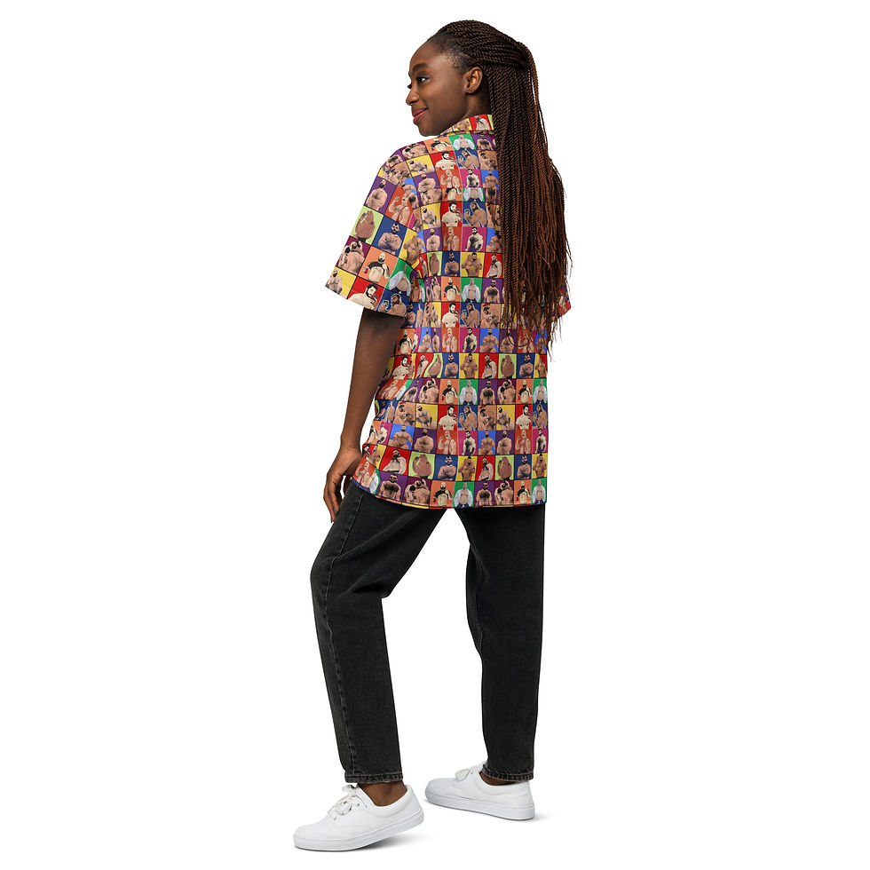 Thumbnail: Unisex button shirt