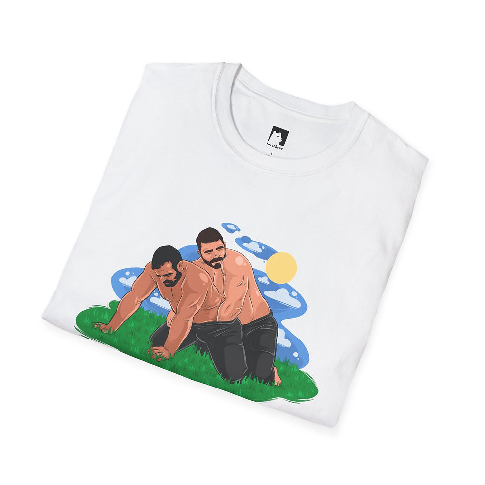Thumbnail: T-Shirt - Maskülen, Türk güreşi design