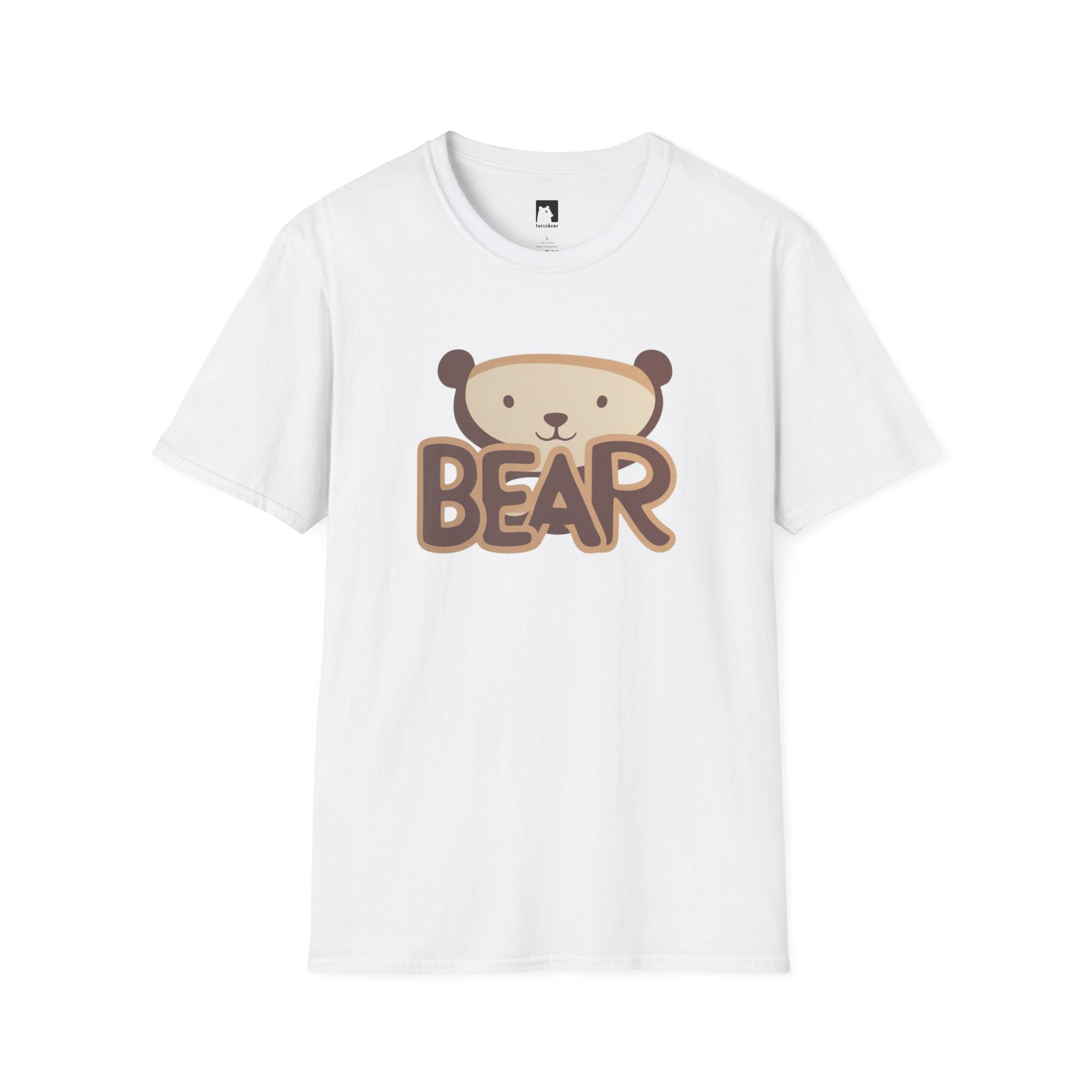 Cute Bear Graphic Unisex T-Shirt, Animal Lover Gift, Casual Wear,