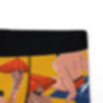 Thumbnail: Fun Men's Boxers with Summer Vibes, Colorful Boxer Briefs, 