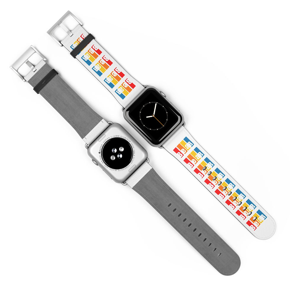 Thumbnail: Colorful Bear Watch Band, Fun Accessory for Beer Lovers, Perfect for Parties, 