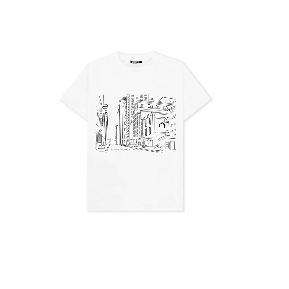 Unisex Şehir T-Shirt