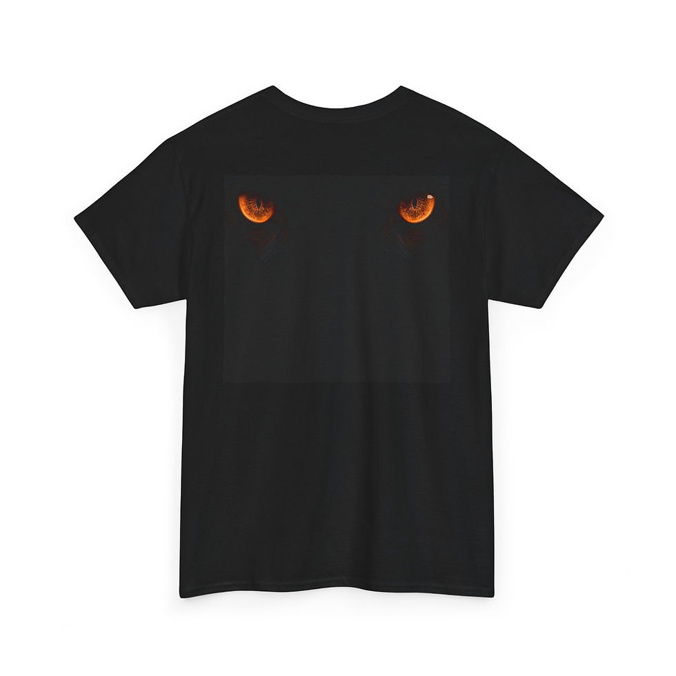 Thumbnail: Mystical Eye Unisex Heavy Cotton Tee, Graphic T-Shirt, Streetwear, Unique Gift,