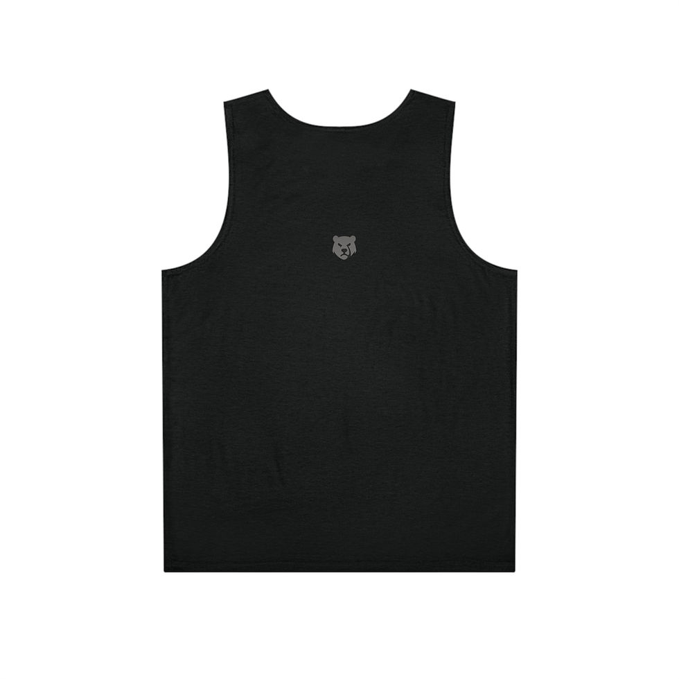 Thumbnail: Mens Bear Graphic Tank Top Biker Muscle Shirt Gym Tank Men Streetwear 