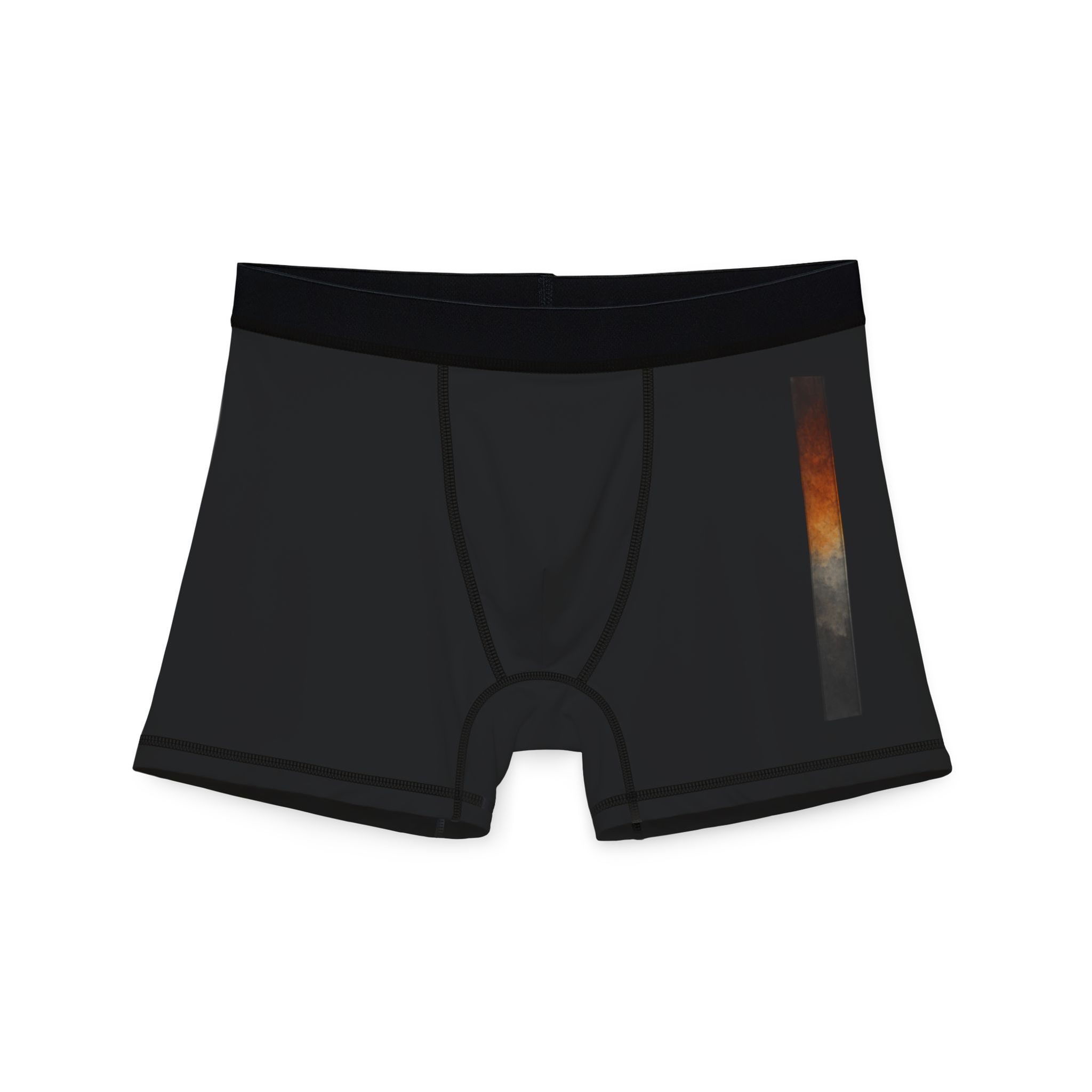 Left Code Boxer Briefs - Premium Mens AOP Underwear - On the left. 