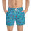Thumbnail: Playful Mustache Swim Trunks, Fun Men's Swimwear, Summer Beach Shorts,